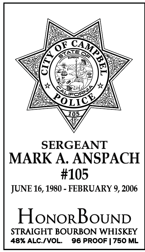 Mark Anspach Whiskey Bottle