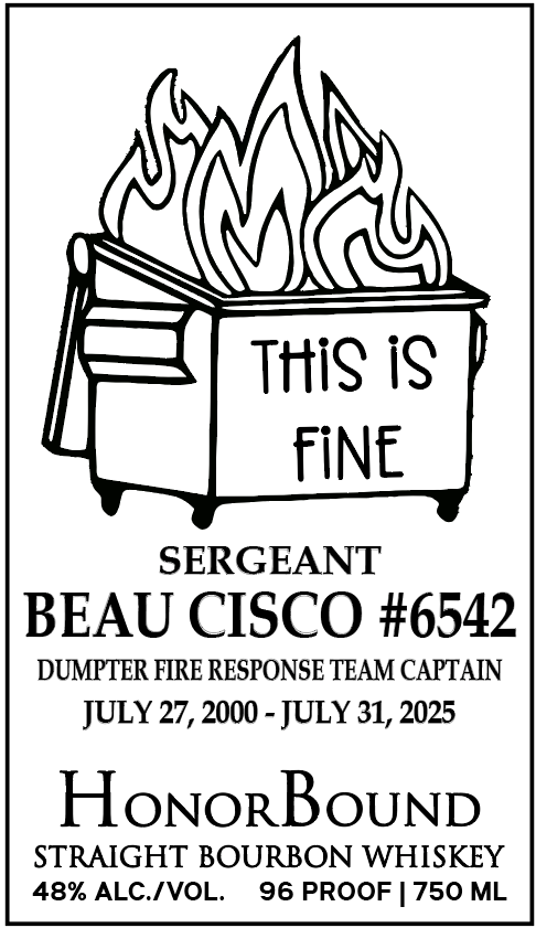 Beau Cisco Whiskey Bottle