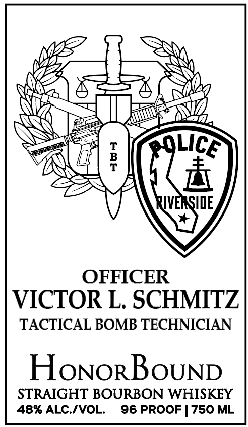 Victor Schmitz Whiskey Bottle