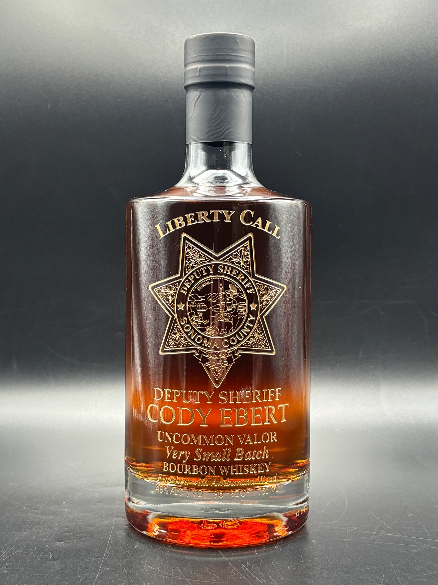 Sonoma County Sheriff's Office Custom Bottle