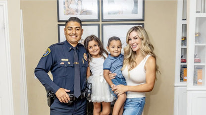 Captain Brian Avera - San Diego Police Department - Memorial Whiskey Bottle