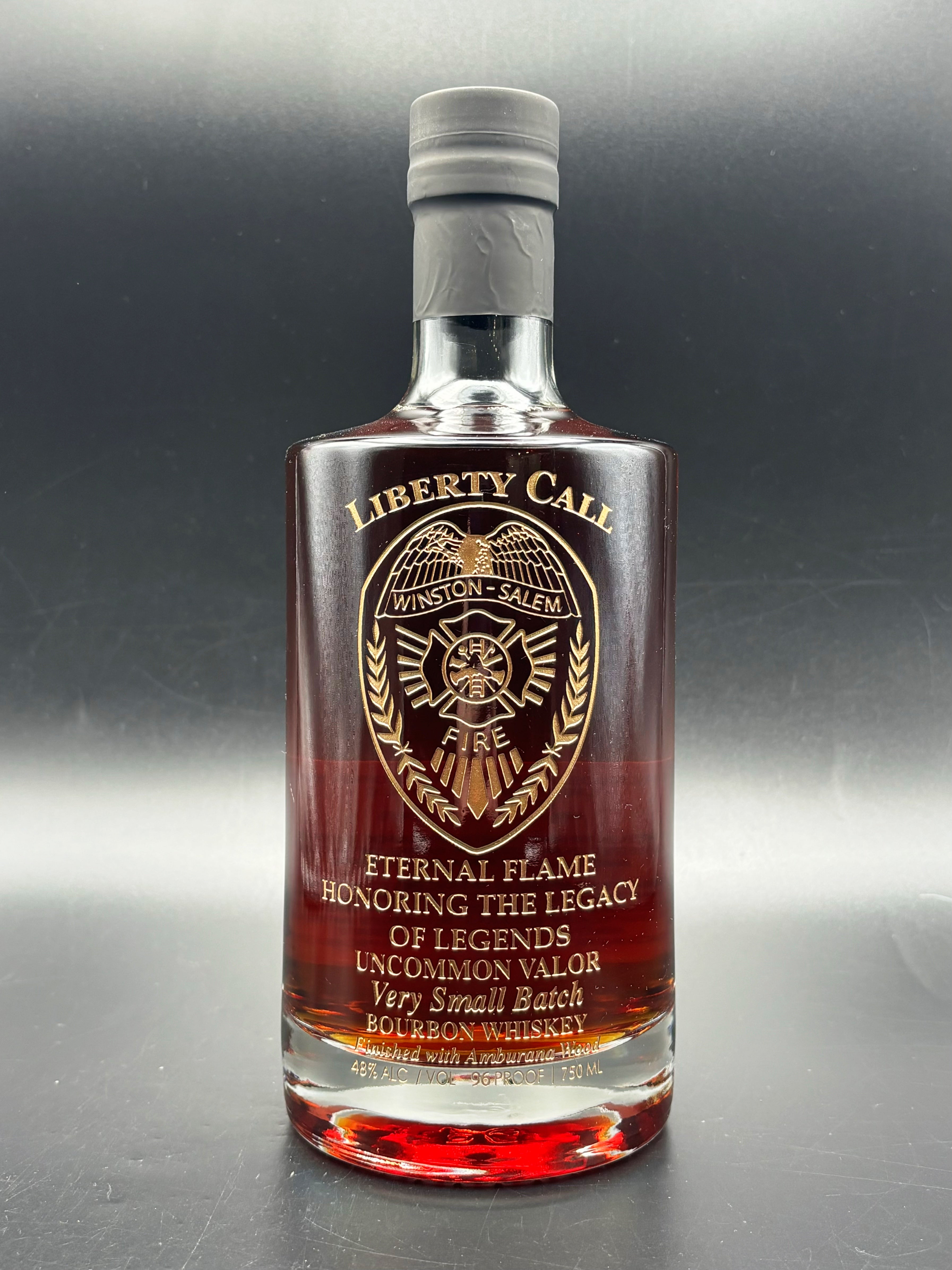 Winston-Salem Firefighters Fundraiser Whiskey Bottle – Service Through ...