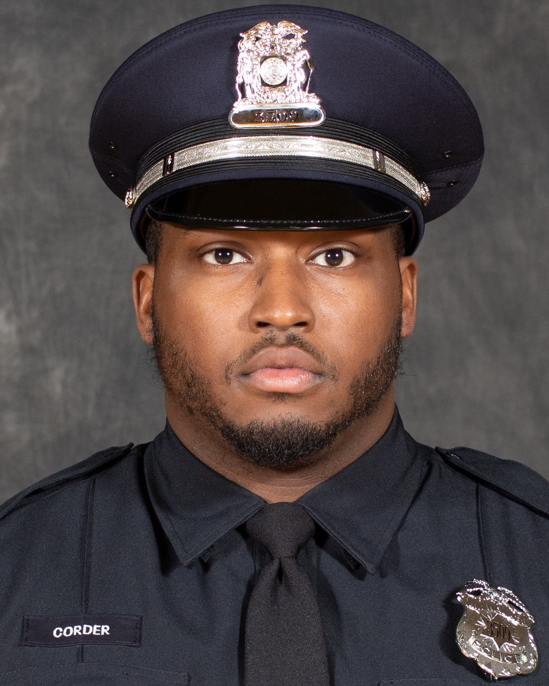 Officer Kendall Corder Milwaukee Police Department Memorial Bottle