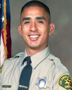 Detectives William Osborn, Joshua Kelley-Eklund, and Victor Lemus - Los Angeles County Sheriff's Department Memorial Bottle