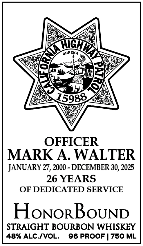 Mark Walter Retirement Bottle